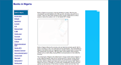 Desktop Screenshot of banksinnigeria.net